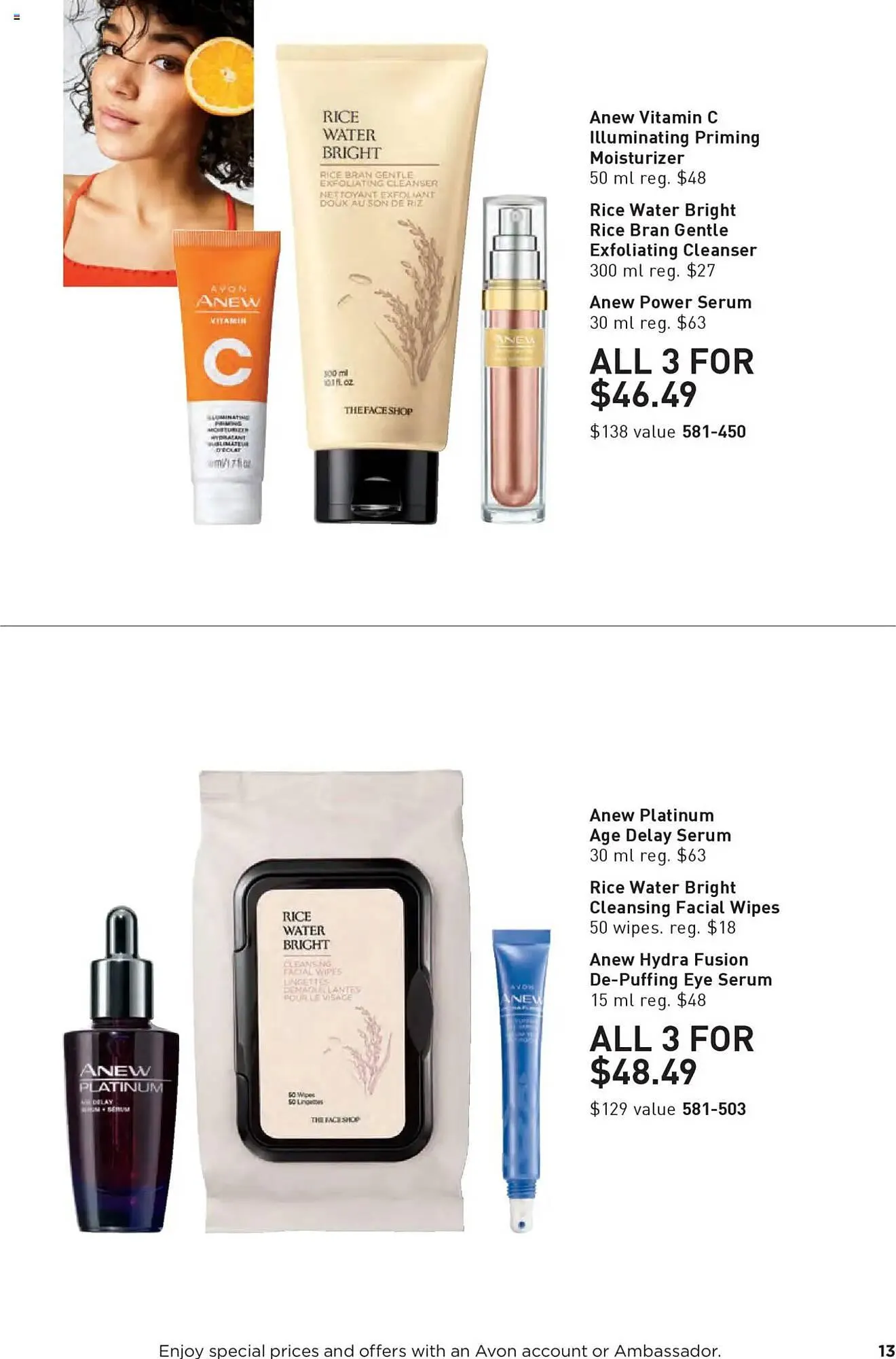 AVON flyer from March 27 to April 23 2025 - flyer page 13