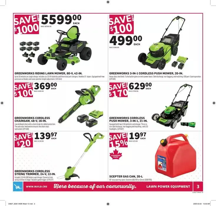 Our best bargains from March 20 to March 26 2025 - flyer page 5