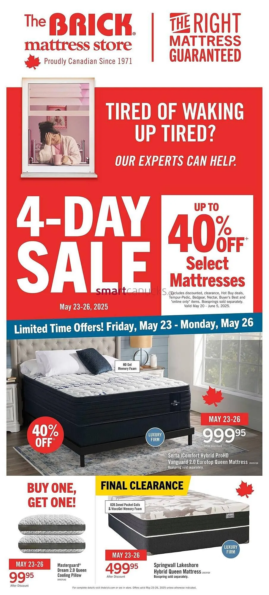 The Brick flyer from May 20 to June 18 2025 - flyer page 1