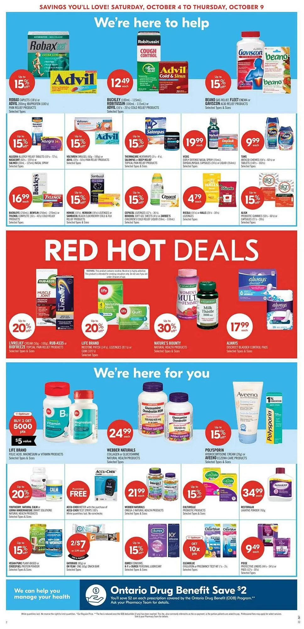 Shoppers Drug Mart flyer from October 4 to October 10 2025 - flyer page 6
