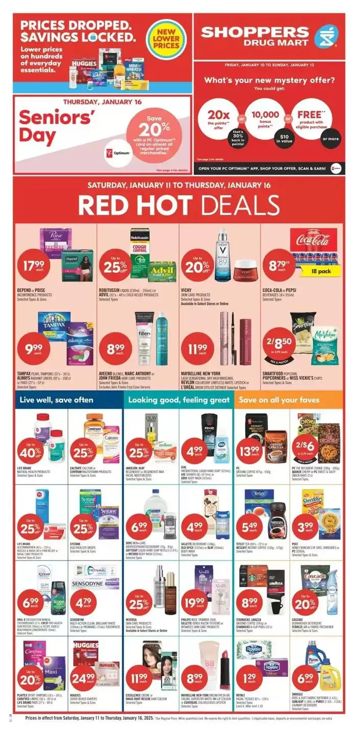 Top deals for all customers from January 11 to January 16 2025 - flyer page 16
