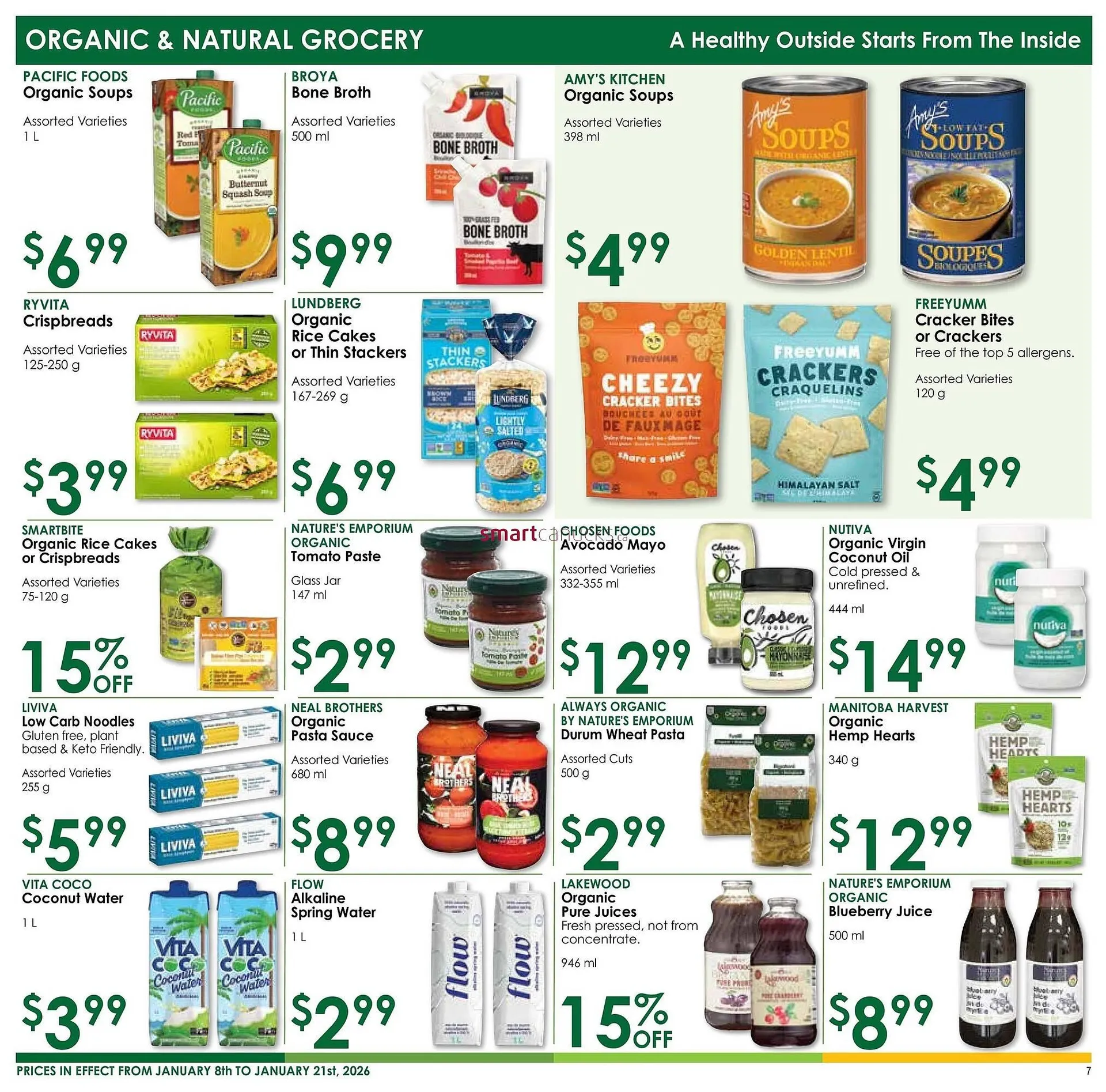 Nature's Emporium flyer from January 8 to January 21 2026 - flyer page 7