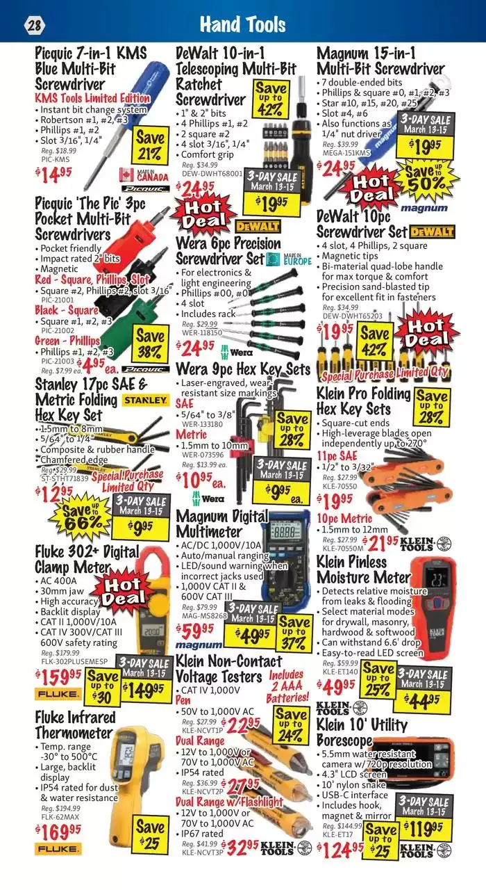 KMS Tools  from March 13 to March 31 2025 - flyer page 28