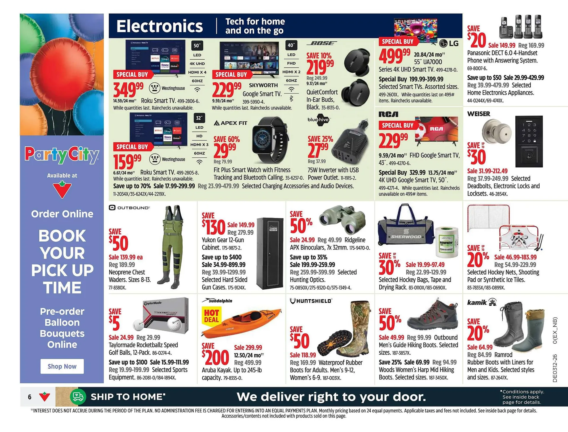 Canadian Tire flyer from March 20 to March 26 2026 - flyer page 6