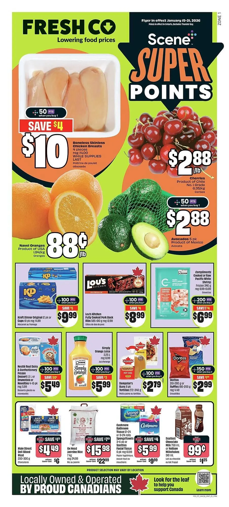FreshCo flyer from January 16 to January 23 2026 - flyer page 1