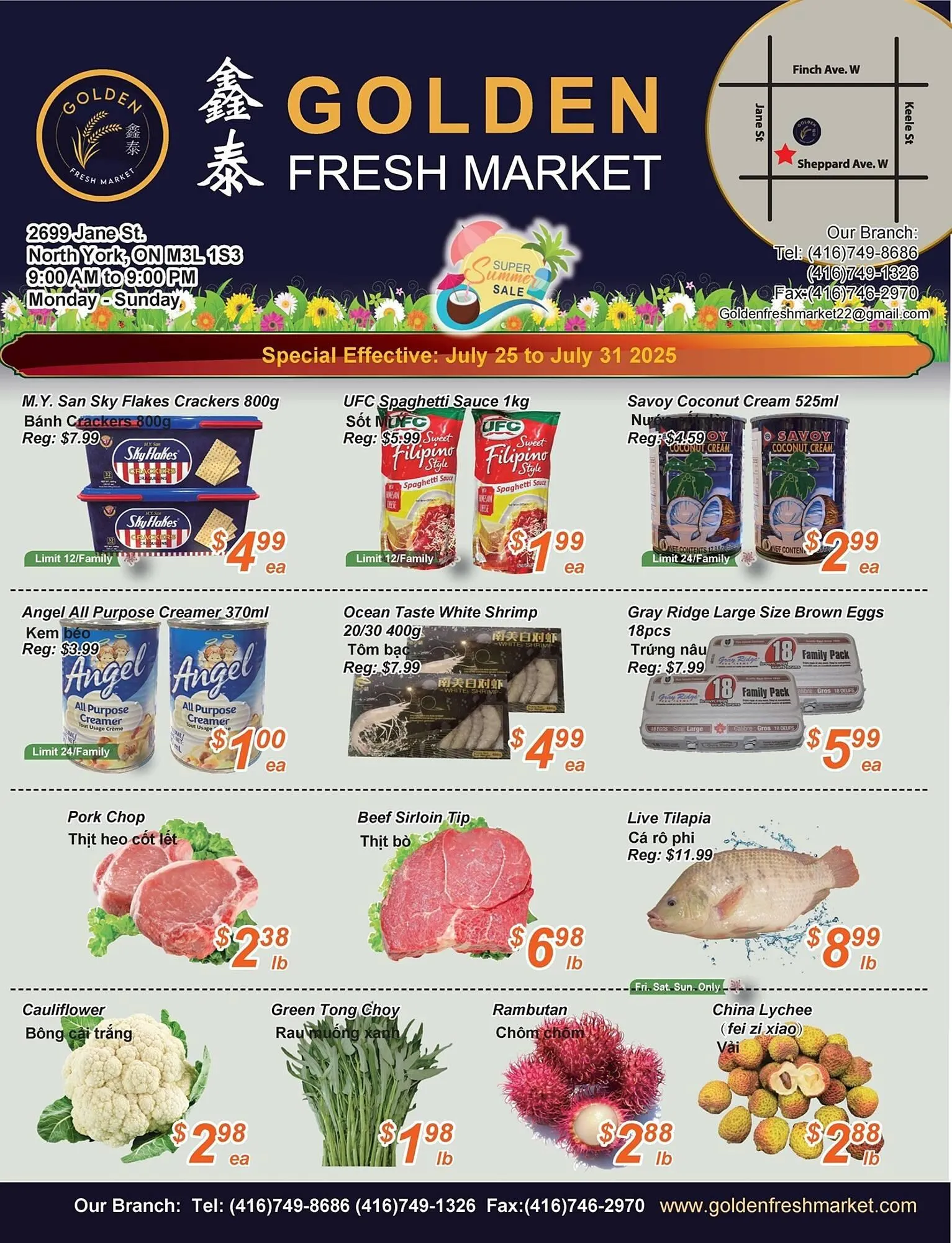 Golden Fresh Market flyer - 1
