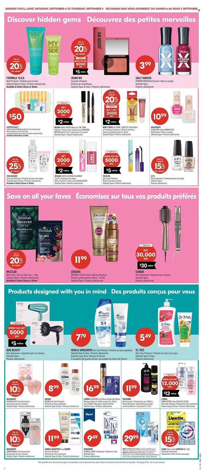 Shoppers Drug Mart flyer from September 6 to September 11 2025 - flyer page 18