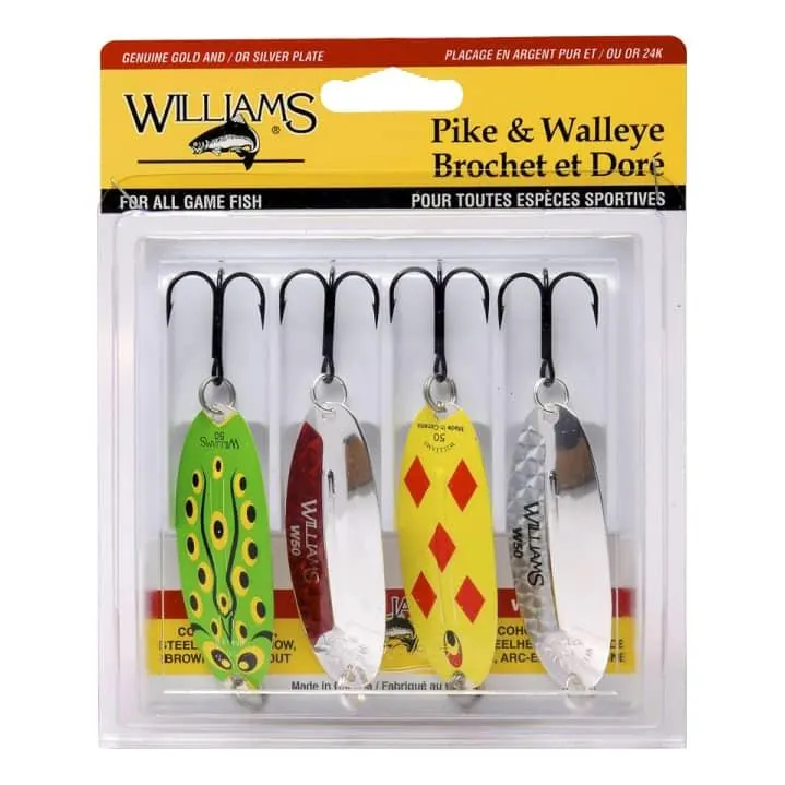 Williams® Favourites Pike/Walleye 4-Pack