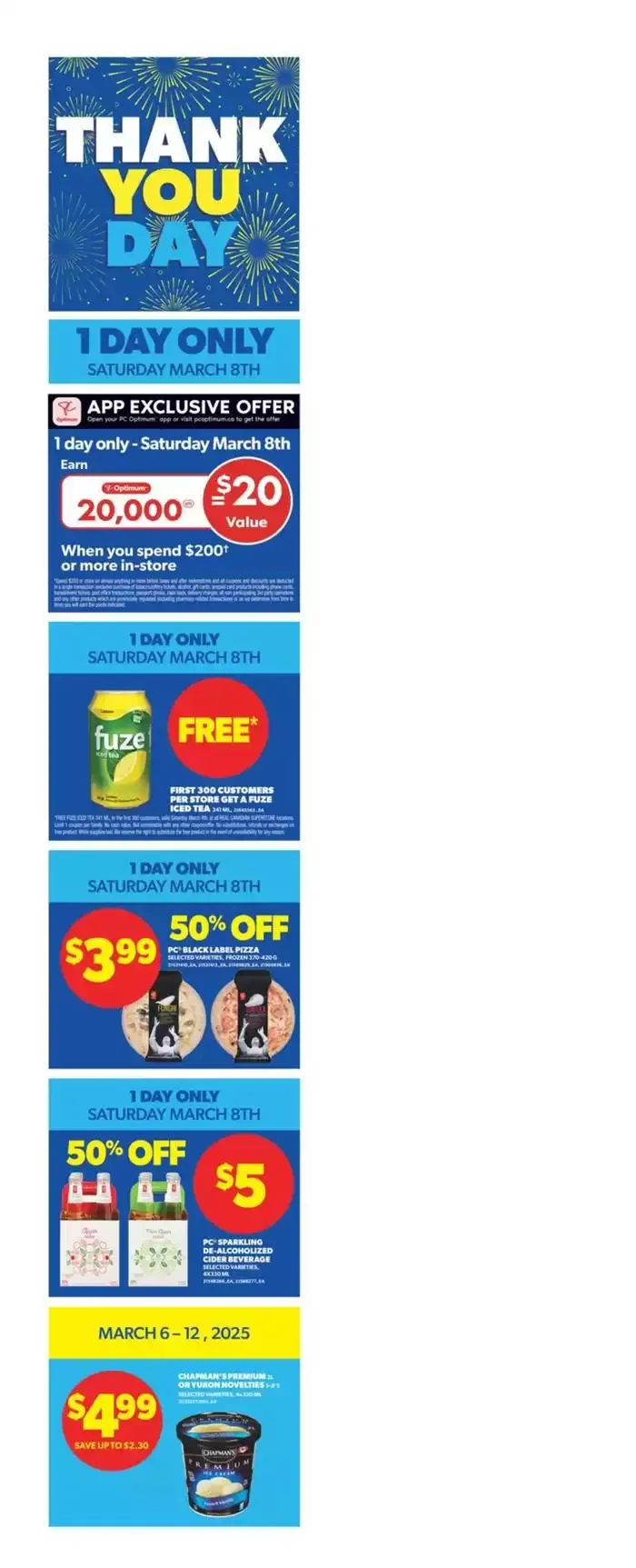 Top offers for smart savers from March 6 to March 12 2025 - flyer page 1