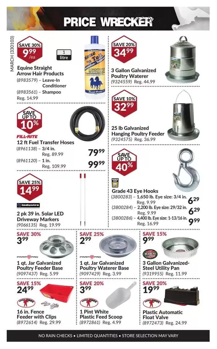 Attractive special offers for everyone from March 1 to March 31 2025 - flyer page 26