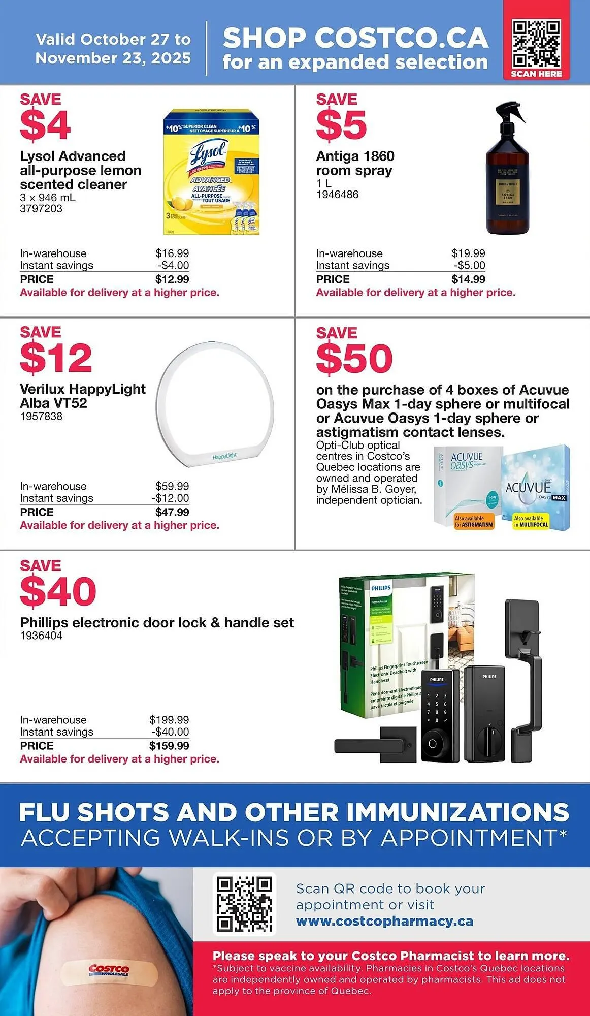 Costco flyer from October 23 to November 5 2025 - flyer page 14