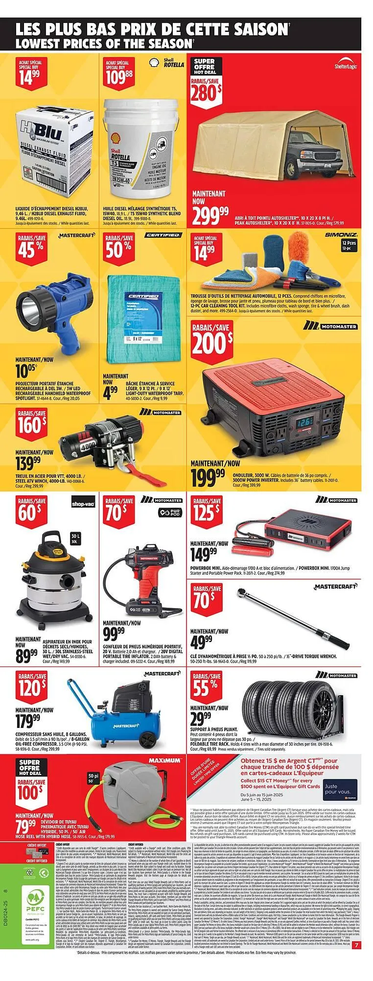 Canadian Tire flyer from June 4 to June 10 2025 - flyer page 8