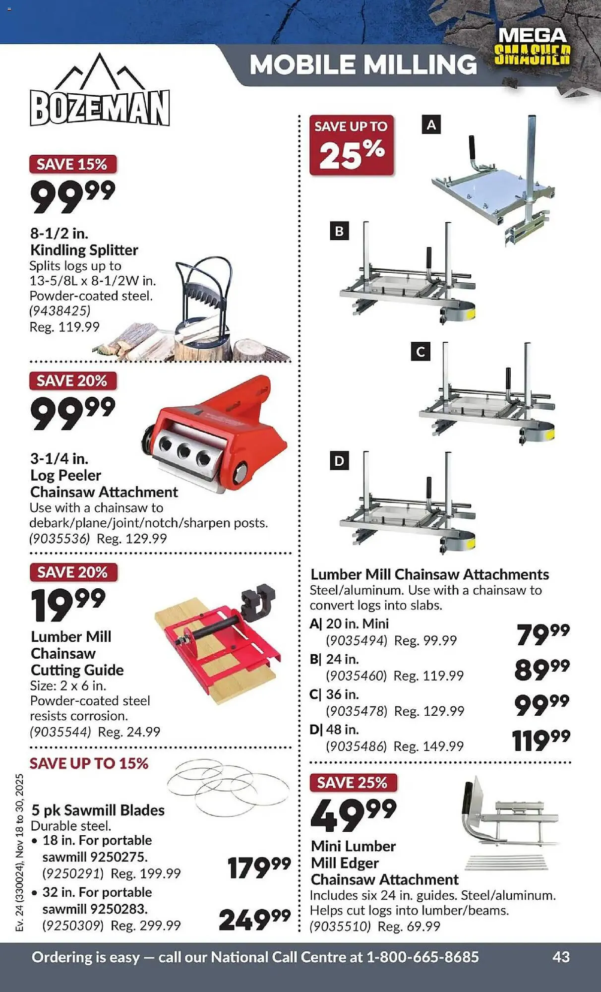 Princess Auto flyer from November 18 to December 1 2025 - flyer page 56