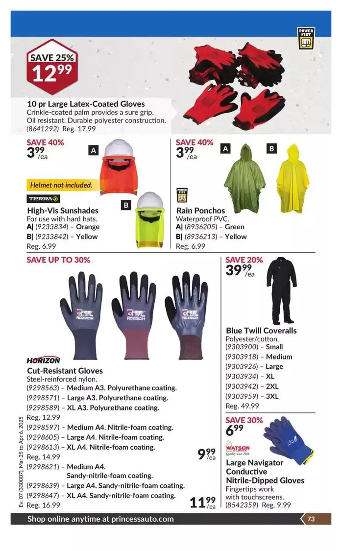 National Sale from March 25 to April 6 2025 - flyer page 78