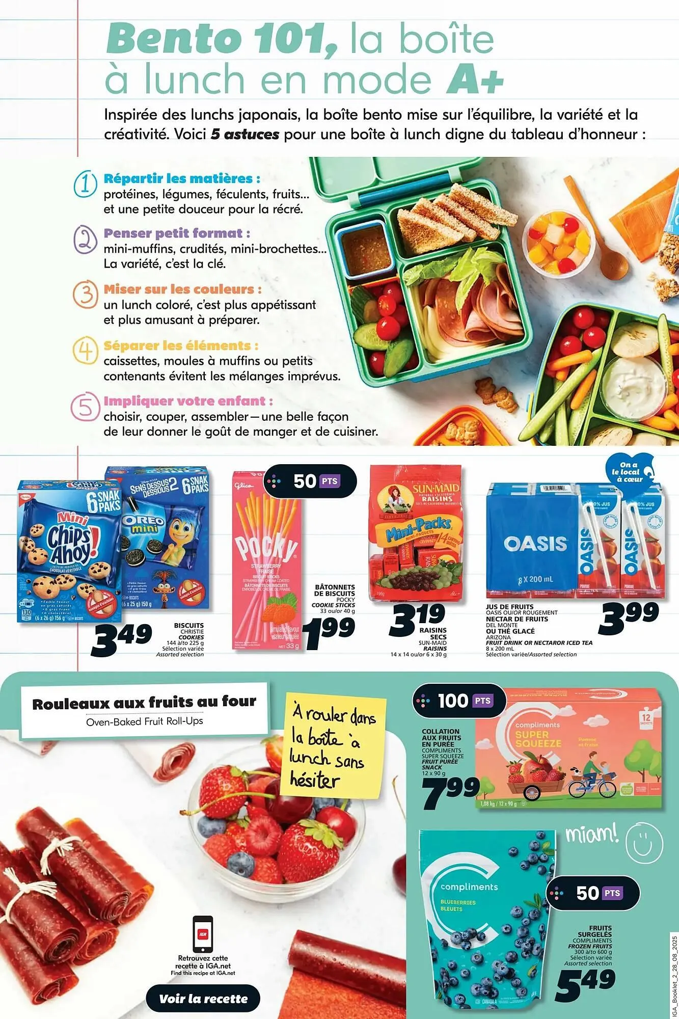 IGA flyer from August 28 to September 3 2025 - flyer page 19
