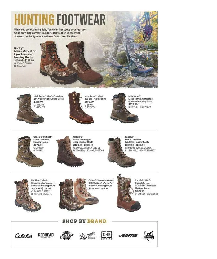 Big Game Season It's Here from August 29 to September 29 2024 - flyer page 13