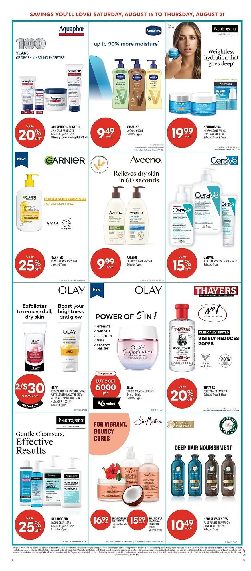 Shoppers Drug Mart flyer from August 14 to September 24 2025 - flyer page 13