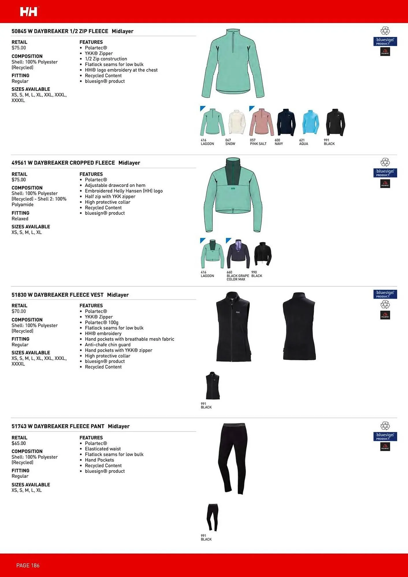 Helly Hansen flyer from September 11 to February 28 2026 - flyer page 186