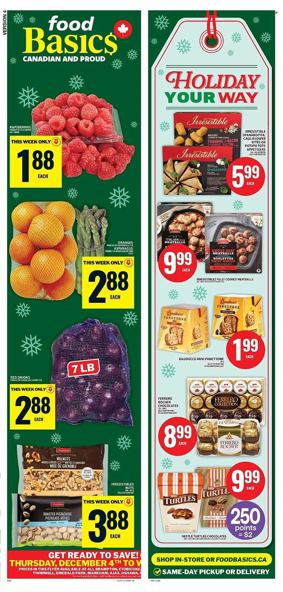 Food Basics flyer from December 4 to December 10 2025 - flyer page 2