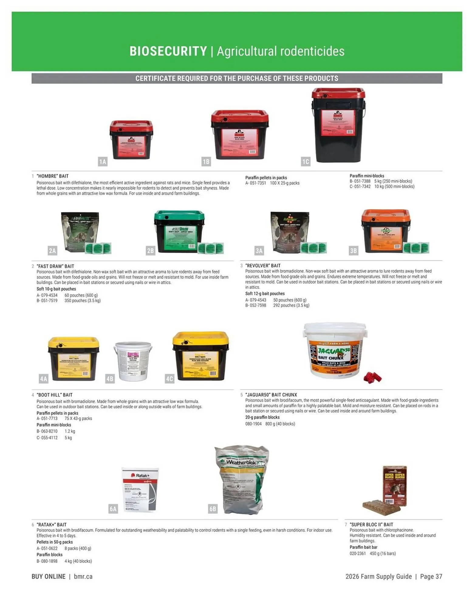 BMR flyer from January 9 to December 31 2026 - flyer page 37