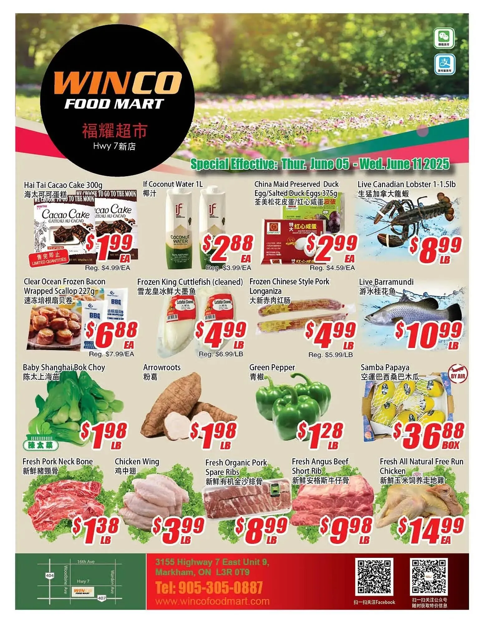 WinCo Food Mart flyer - 1