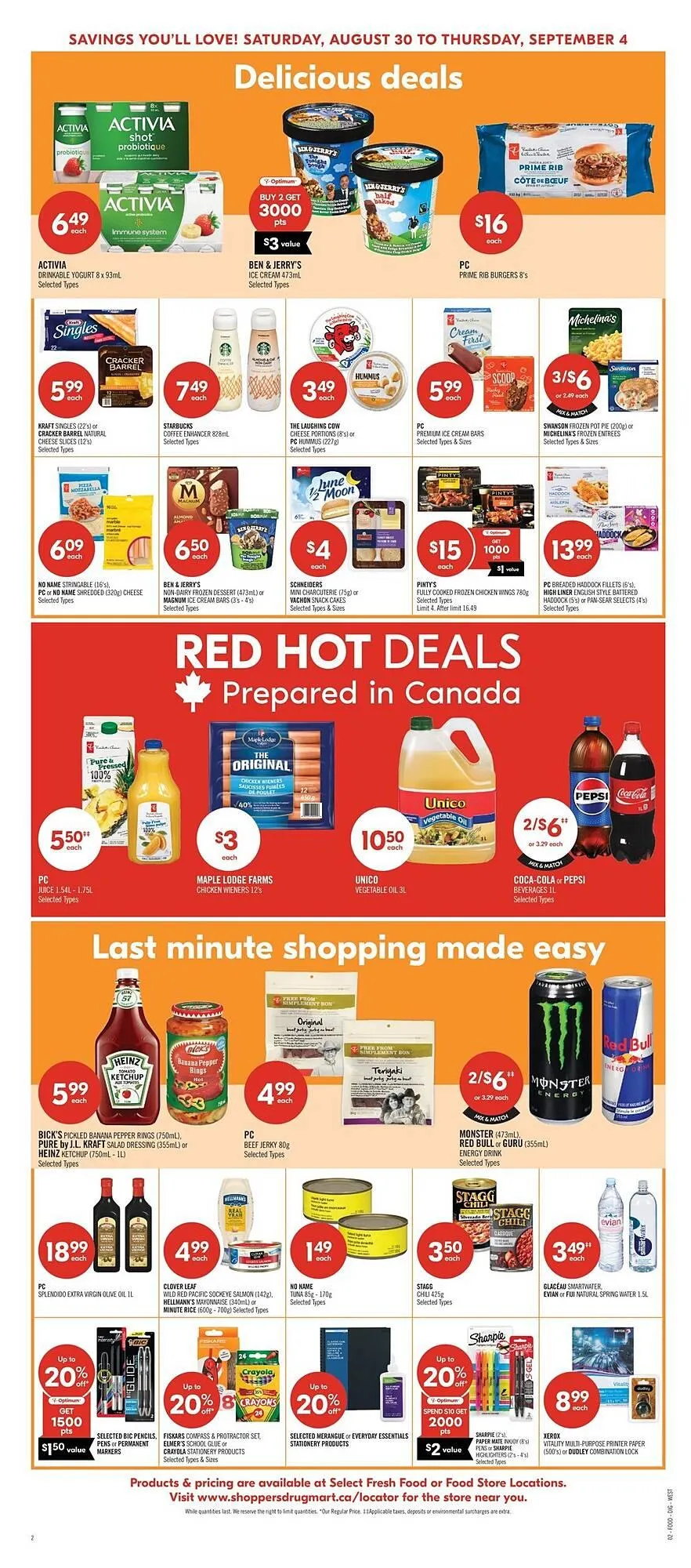 Shoppers Drug Mart flyer from August 30 to September 4 2025 - flyer page 6