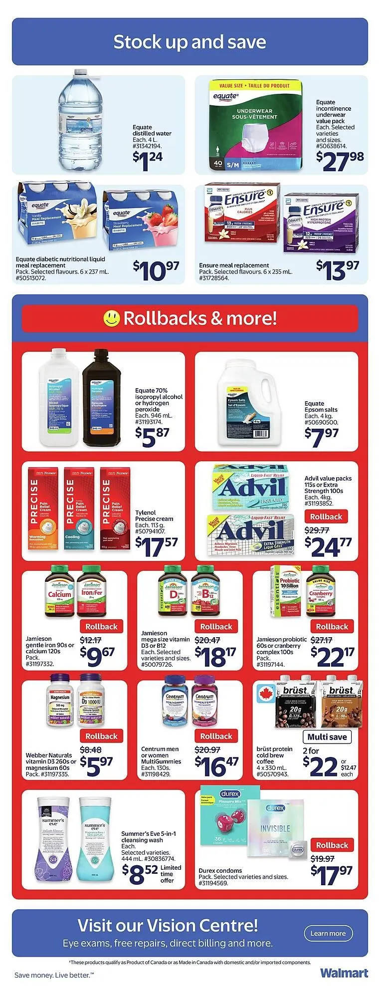 Walmart flyer from July 25 to August 1 2025 - flyer page 12