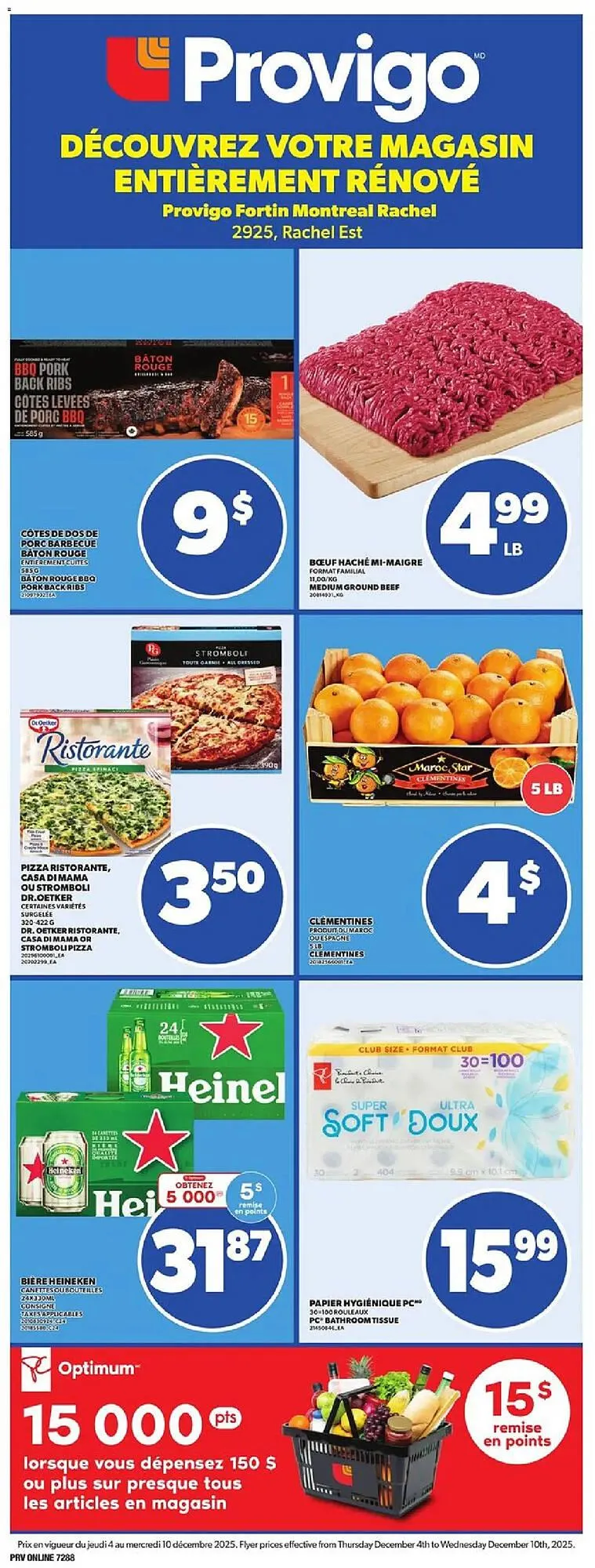 Provigo flyer from December 4 to December 10 2025 - flyer page 1
