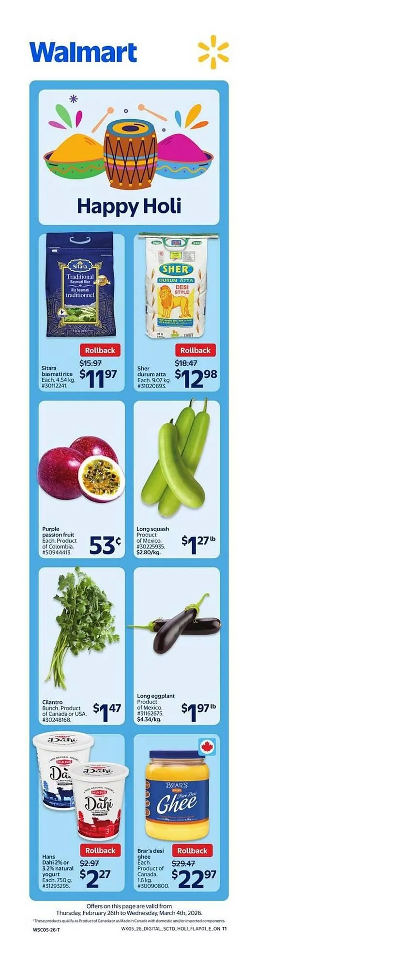 Walmart flyer from February 26 to March 4 2026 - flyer page 8