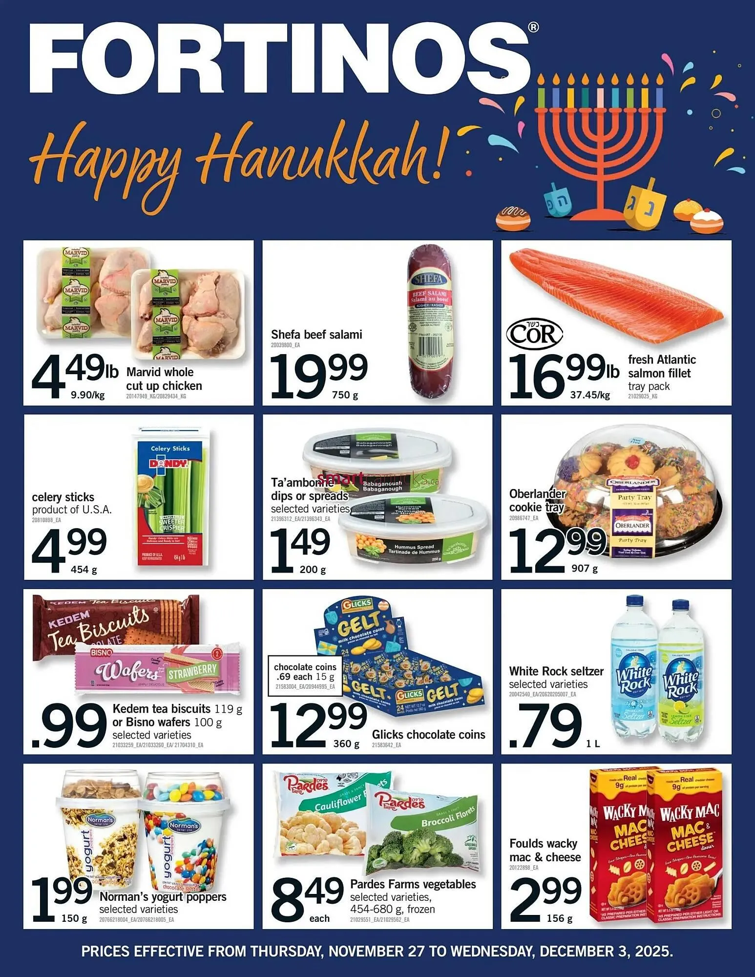 Fortinos flyer from November 27 to December 3 2025 - flyer page 27