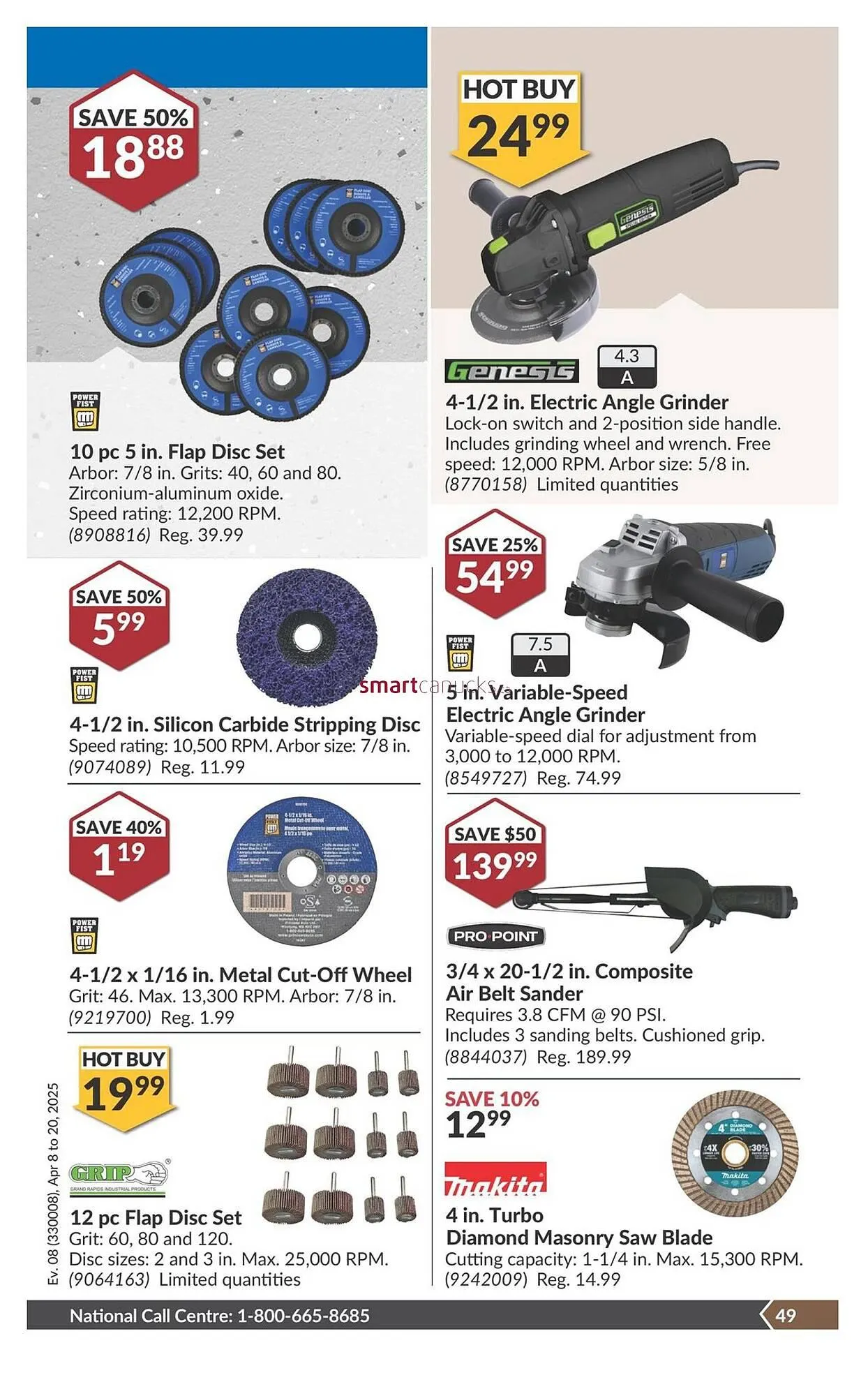 Princess Auto flyer from April 6 to April 12 2025 - flyer page 55