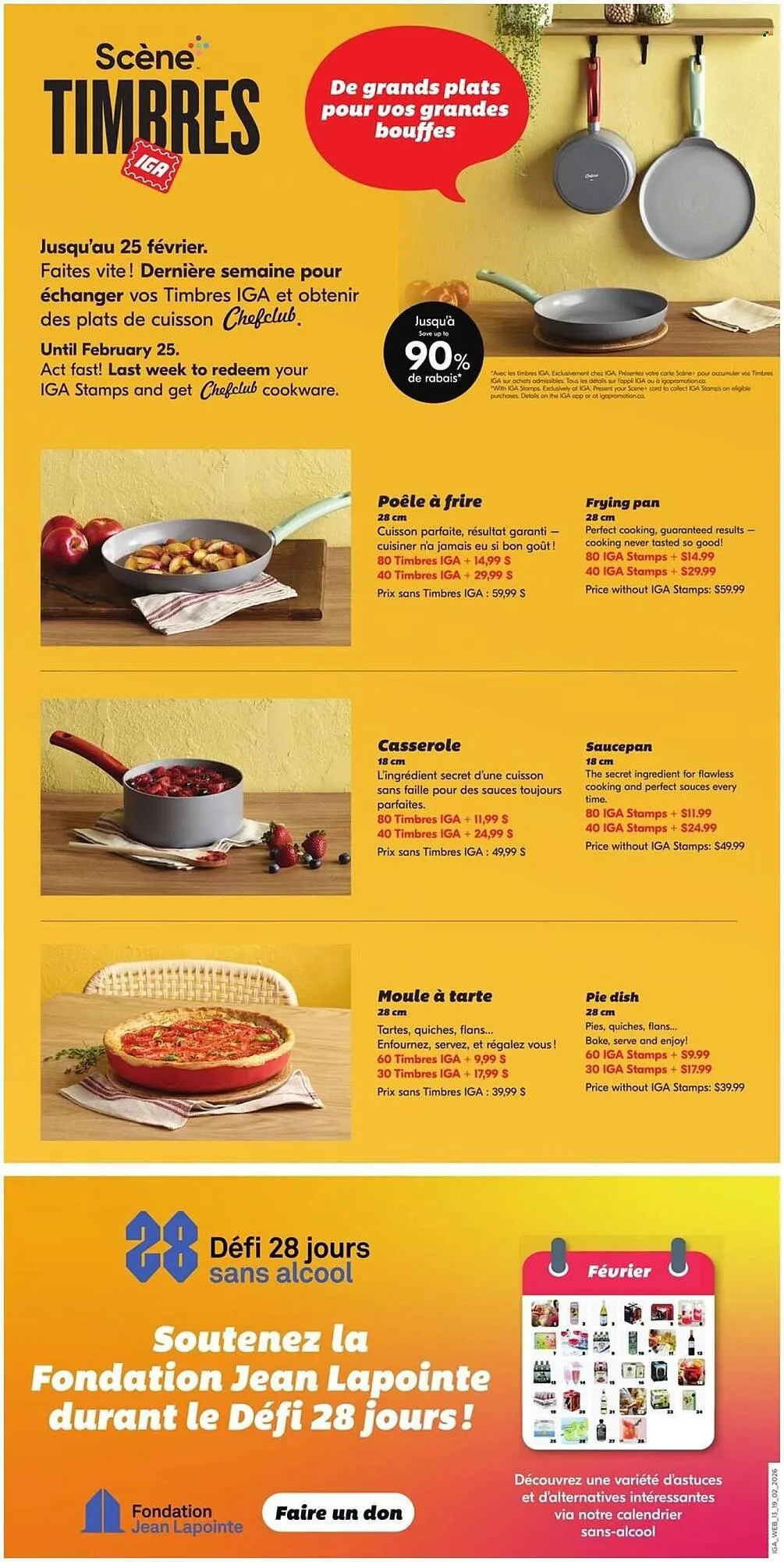 IGA flyer from February 19 to February 25 2026 - flyer page 17
