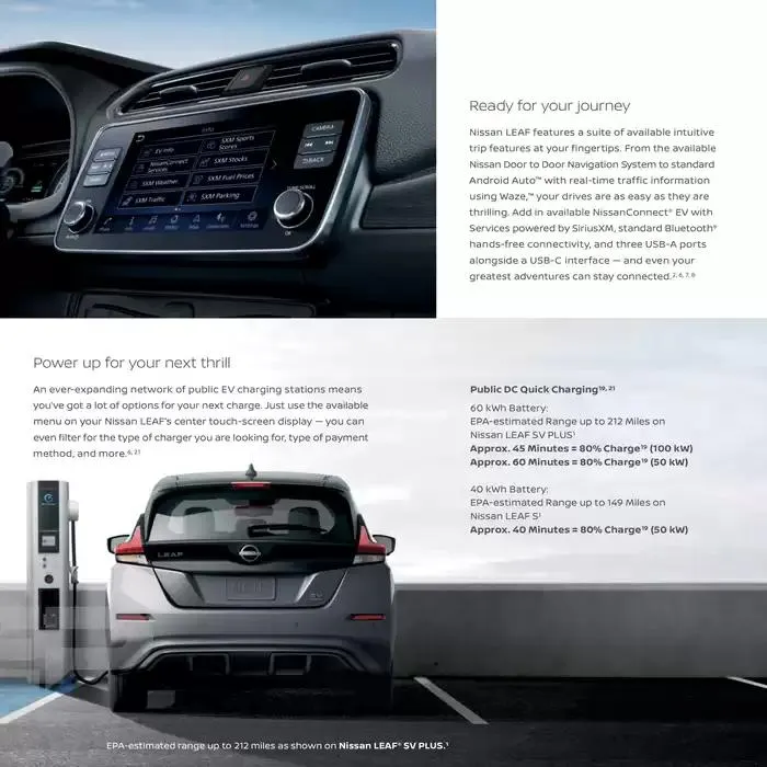 Nissan Leaf 2025 from February 25 to February 25 2026 - flyer page 8