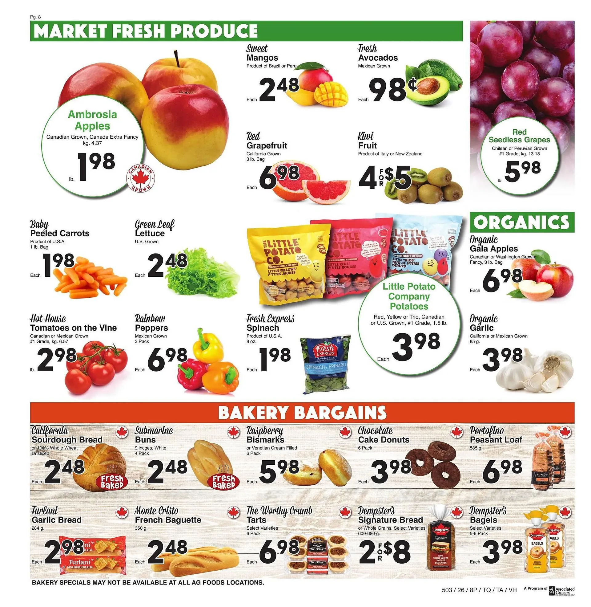 AG Foods flyer from January 9 to January 15 2026 - flyer page 8