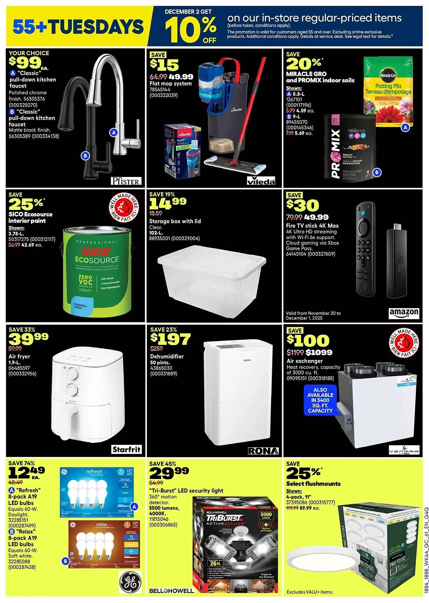 RONA flyer from November 27 to December 18 2025 - flyer page 4