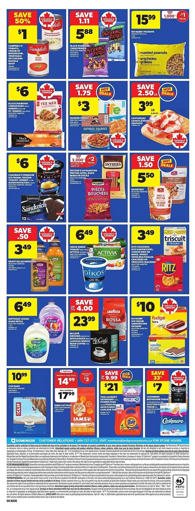 Dominion flyer from April 23 to May 20 2025 - flyer page 3