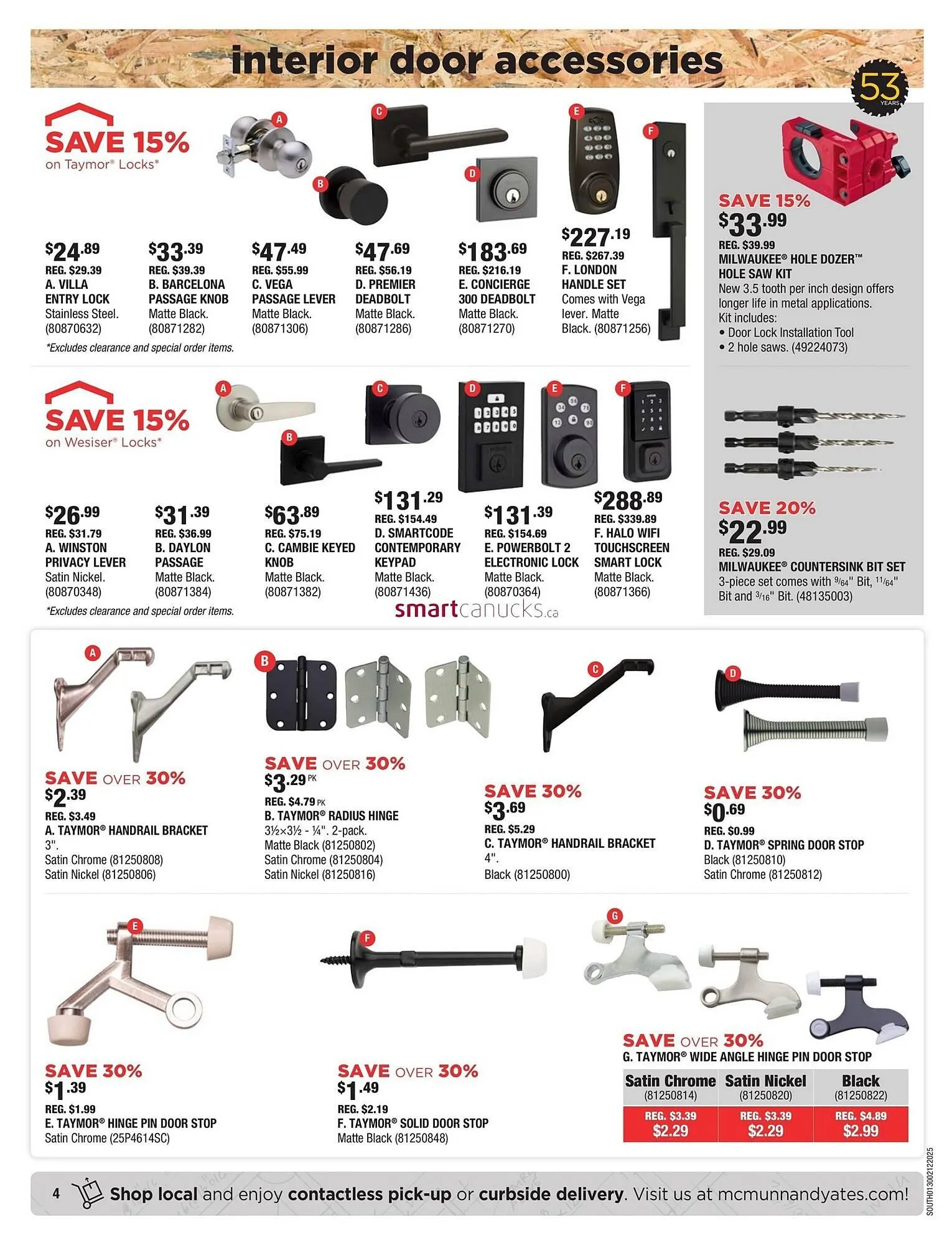 McMunn & Yates Building Supplies flyer from January 30 to February 12 2025 - flyer page 4
