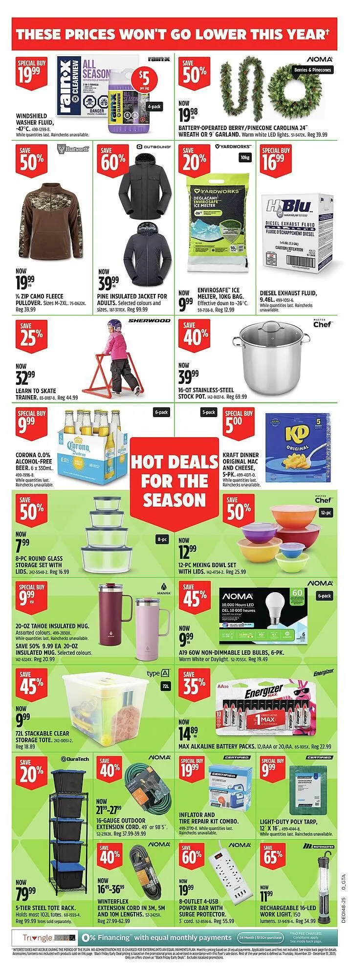 Canadian Tire flyer from November 20 to November 28 2025 - flyer page 7