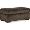 Aylesworth Ottoman - Chocolate