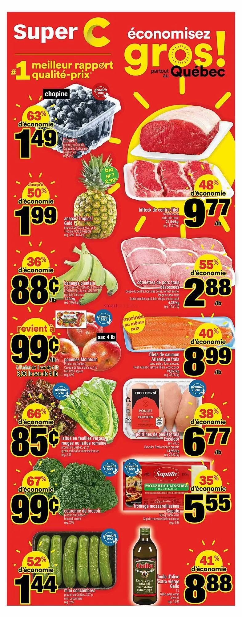 Super C flyer from July 24 to July 30 2025 - flyer page 1