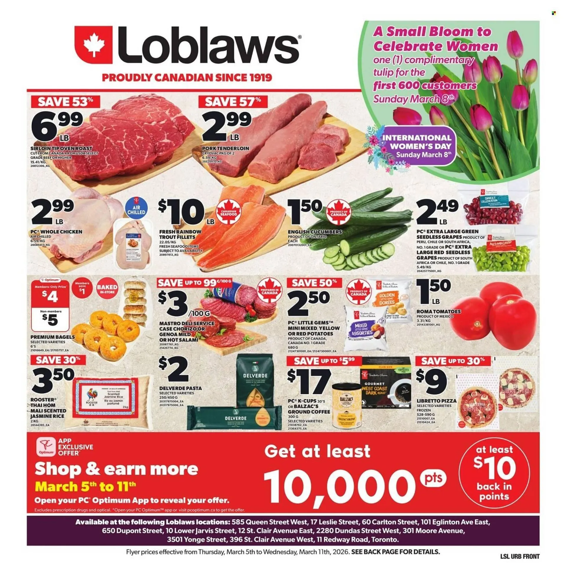 Loblaws flyer from March 5 to March 11 2026 - flyer page 1