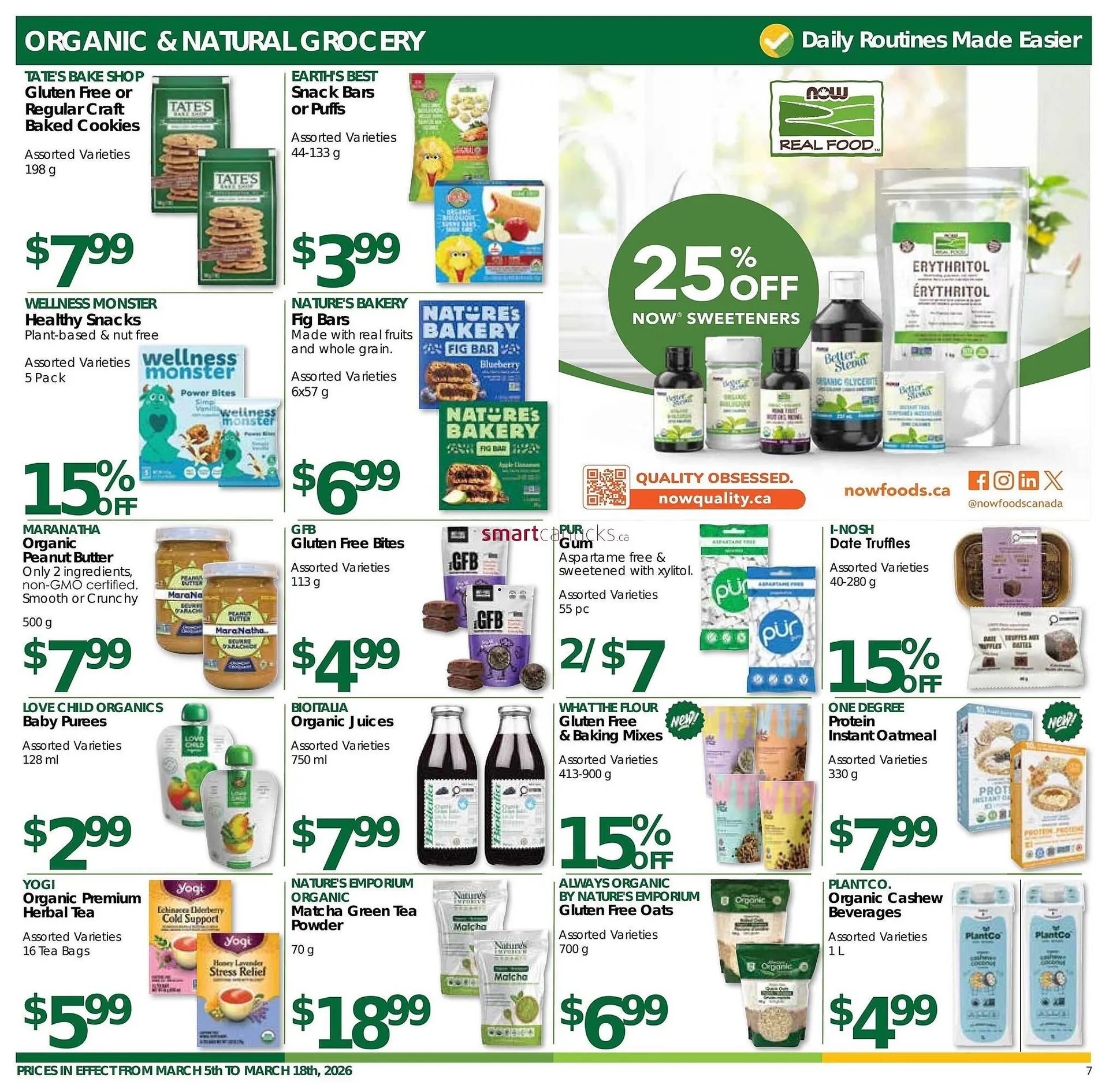 Nature's Emporium flyer from March 5 to March 18 2026 - flyer page 7