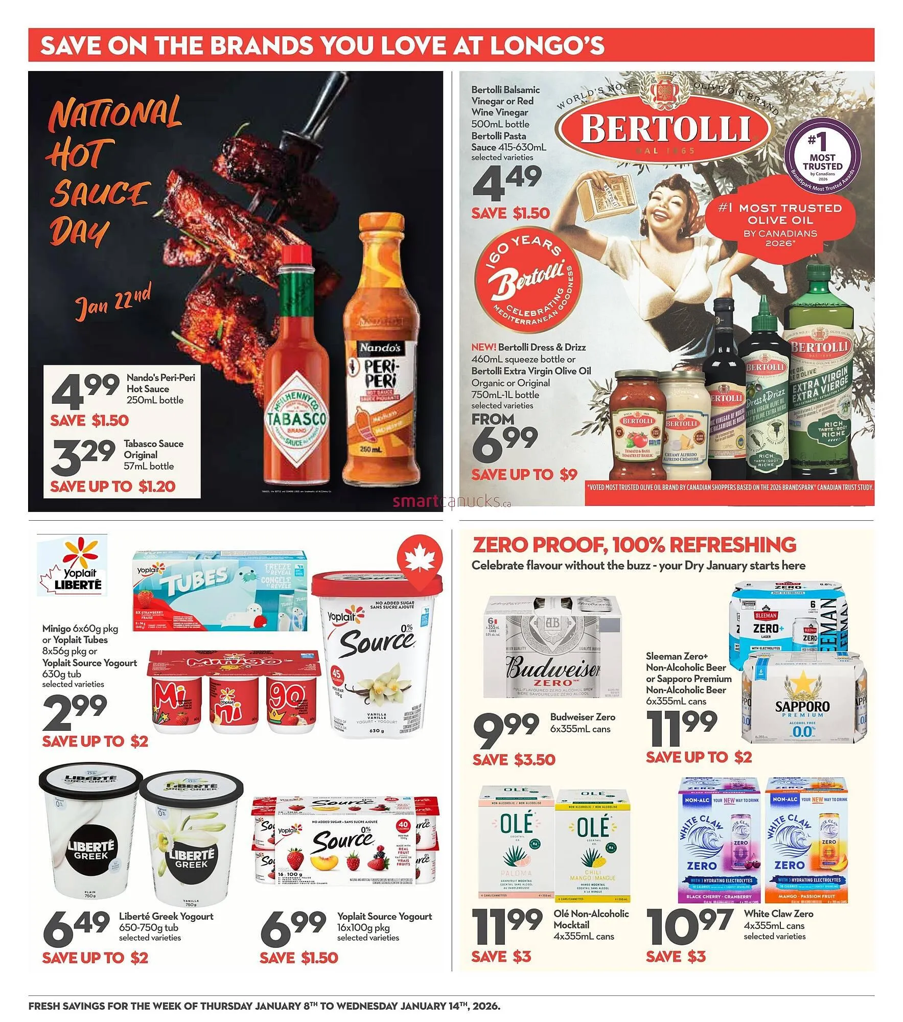 Longo's flyer from January 8 to January 14 2026 - flyer page 16