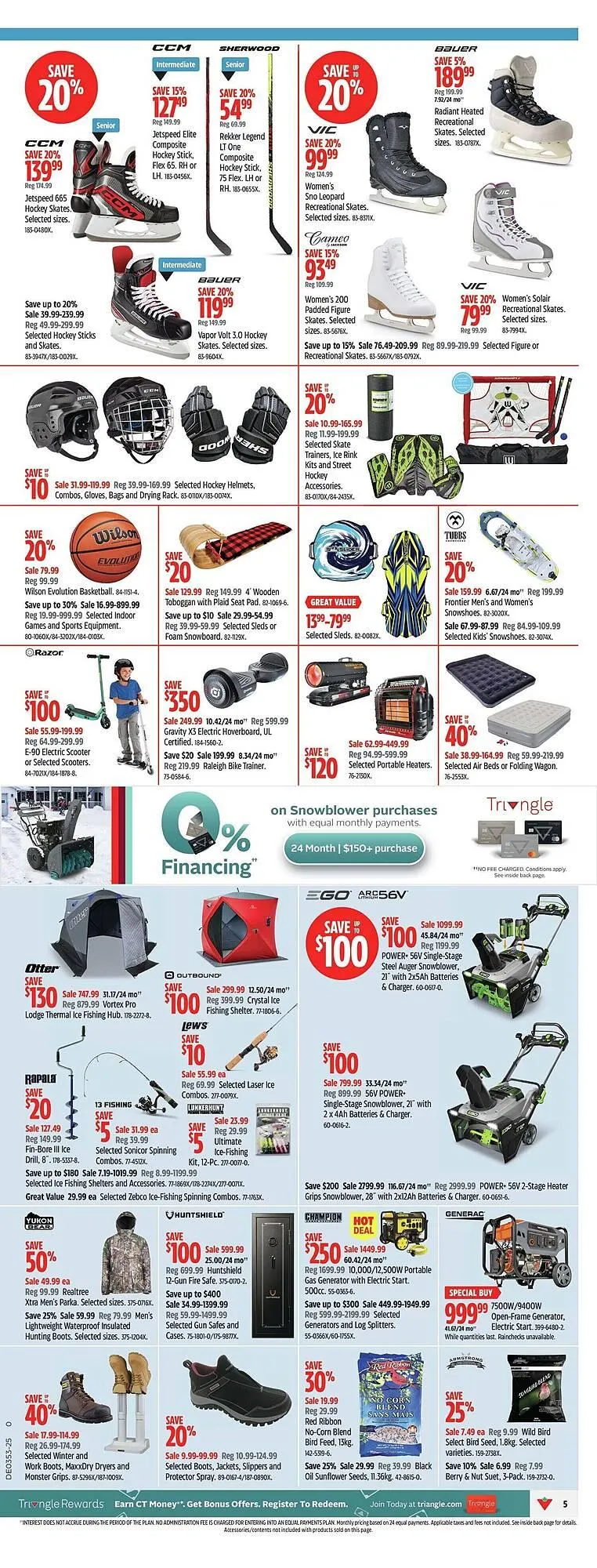 Canadian Tire flyer from December 25 to January 1 2026 - flyer page 6