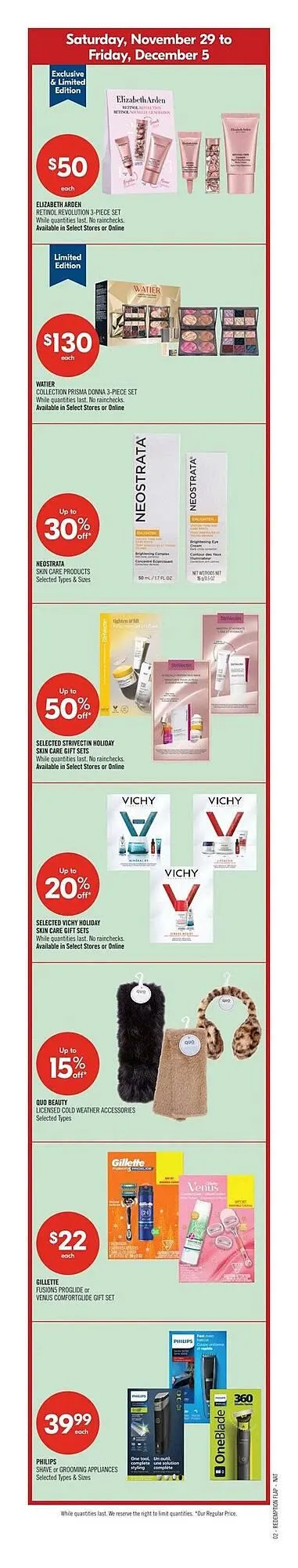 Shoppers Drug Mart flyer from November 28 to December 5 2025 - flyer page 3