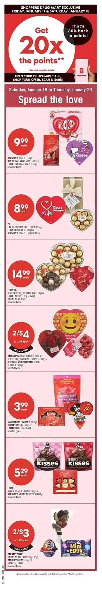 Shoppers Drug Mart flyer from January 16 to January 30 2025 - flyer page 4