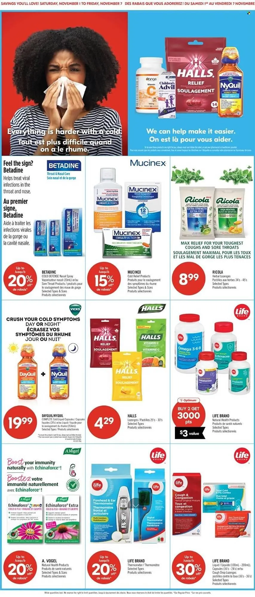 Shoppers Drug Mart flyer from November 1 to November 7 2025 - flyer page 19