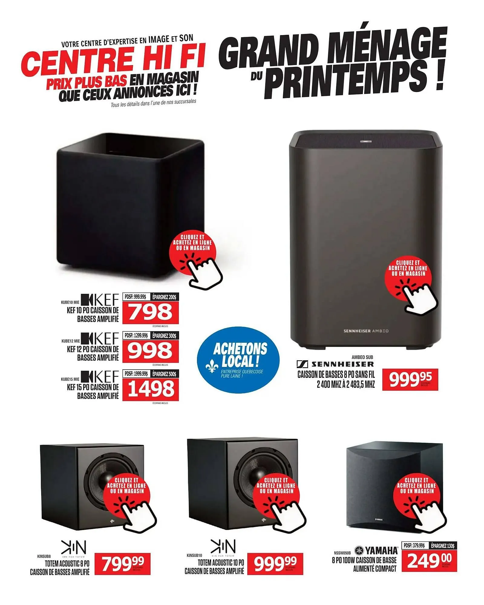 Centre Hi-Fi flyer from April 4 to April 6 2025 - flyer page 58