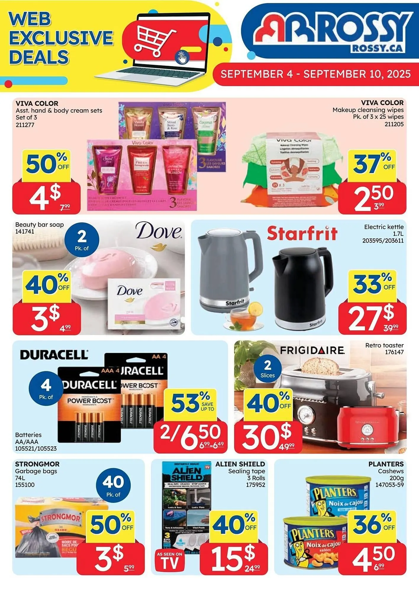 Rossy flyer from September 3 to September 10 2025 - flyer page 10