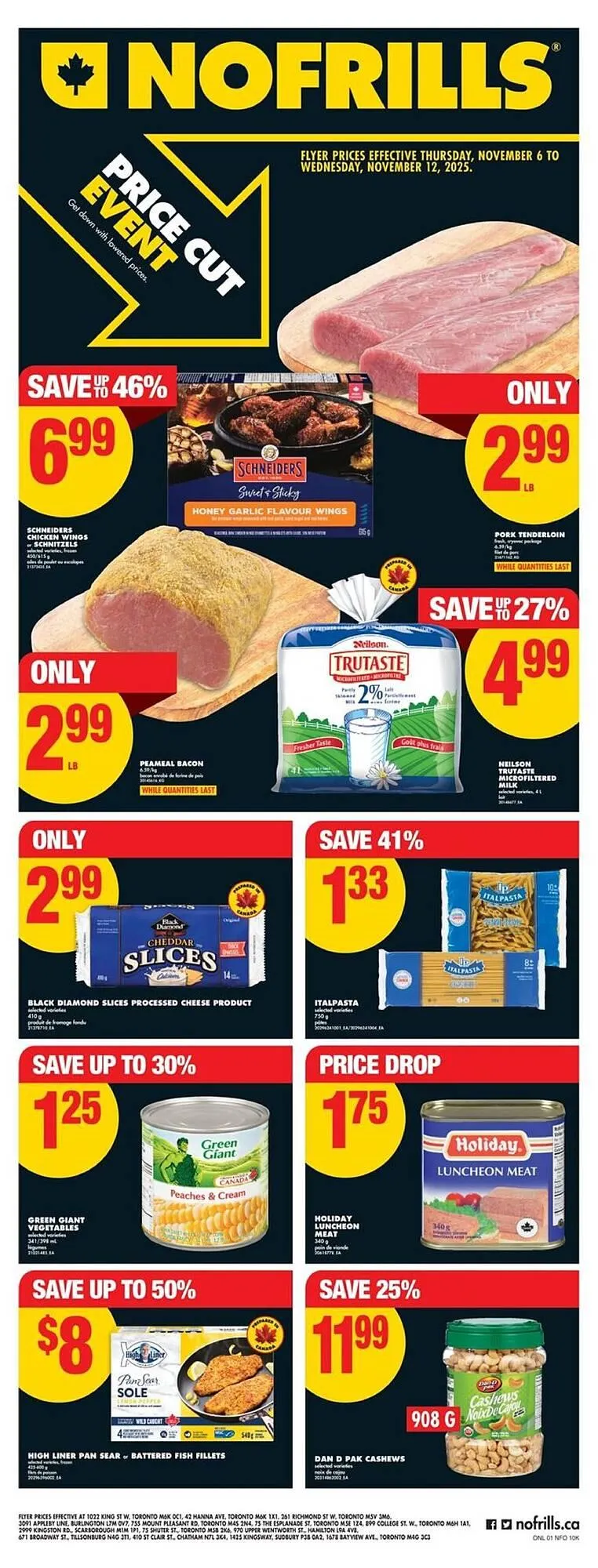 No Frills flyer from November 6 to November 13 2025 - flyer page 1